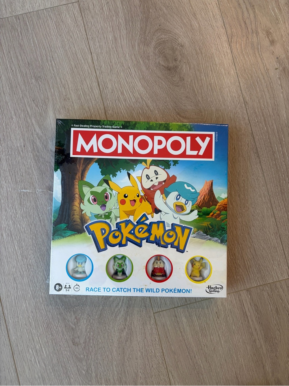 Sealed Pokemon Monopoly Board Game - Gen 9 Starter Edition Paldea